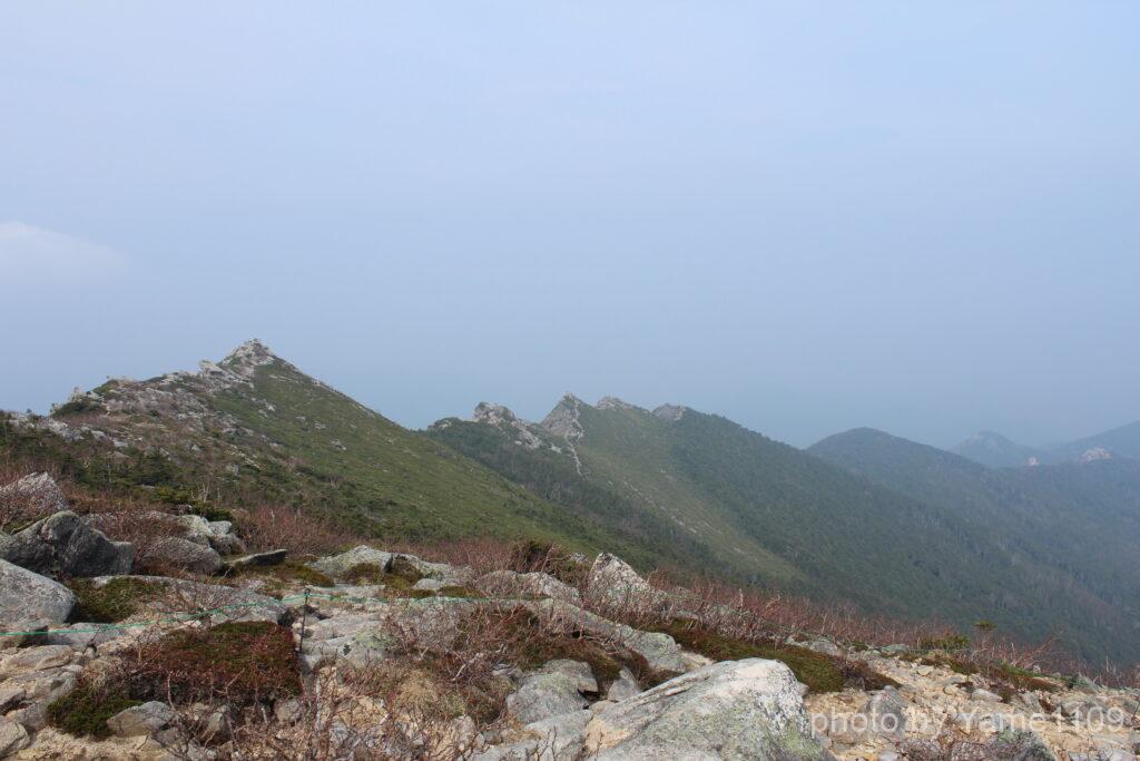 金峰山 山頂付近