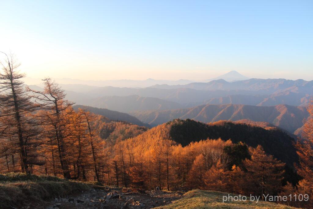 雲取山 秋