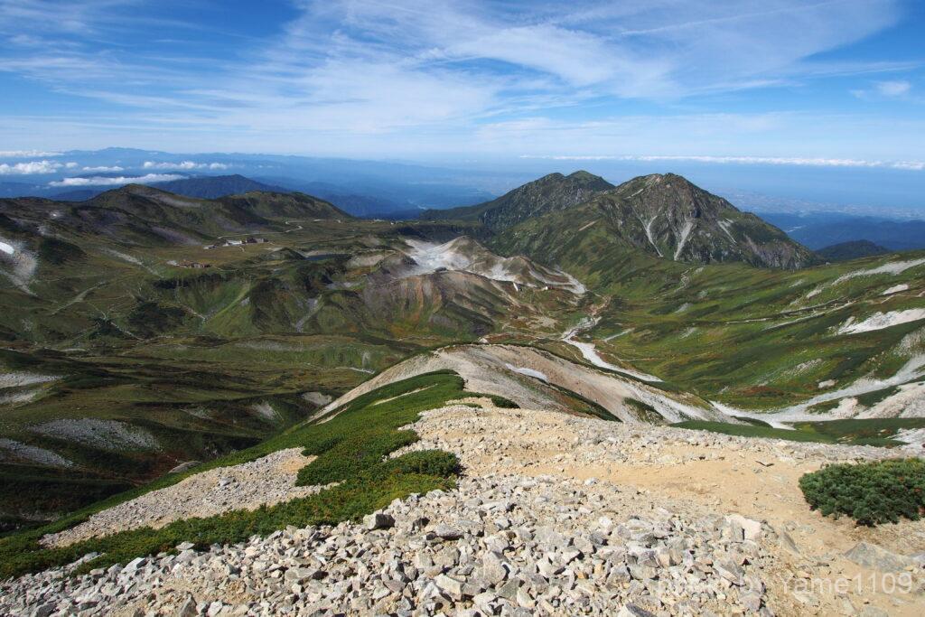 立山 大走りの下り